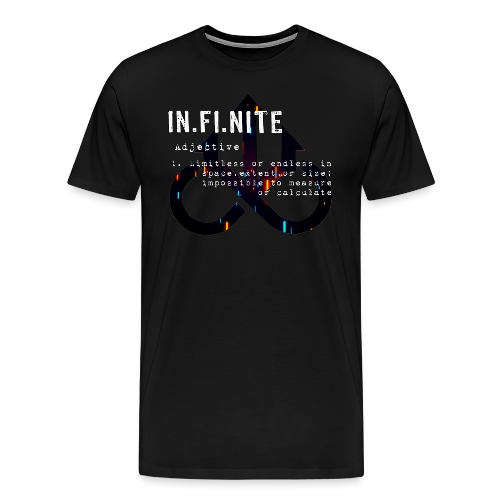 INFINITE Definition T-Shirt - black