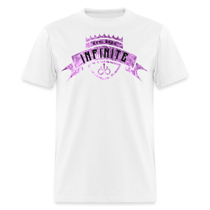 Crowned Jewel AMETHYST T-Shirt - white