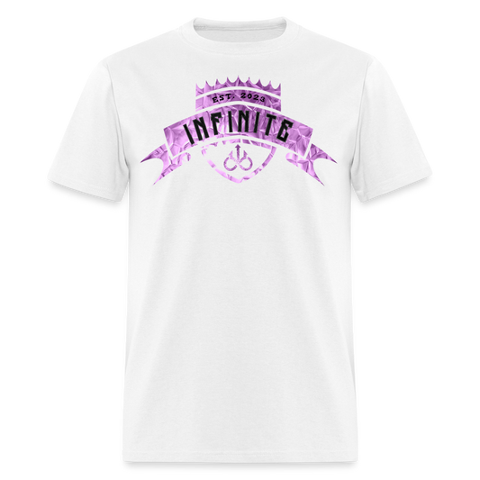 Crowned Jewel AMETHYST T-Shirt - white