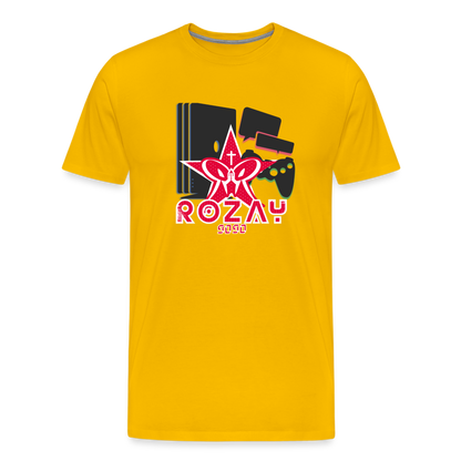 Rozay Men's Tee - sun yellow
