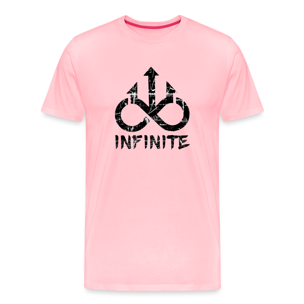 INFINITE Scuffed Premium T-Shirt - pink