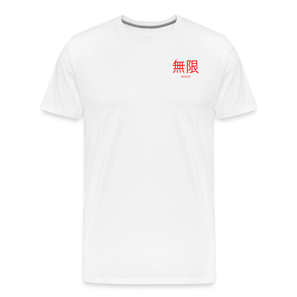 LMTLSS Red Premium T-Shirt - white